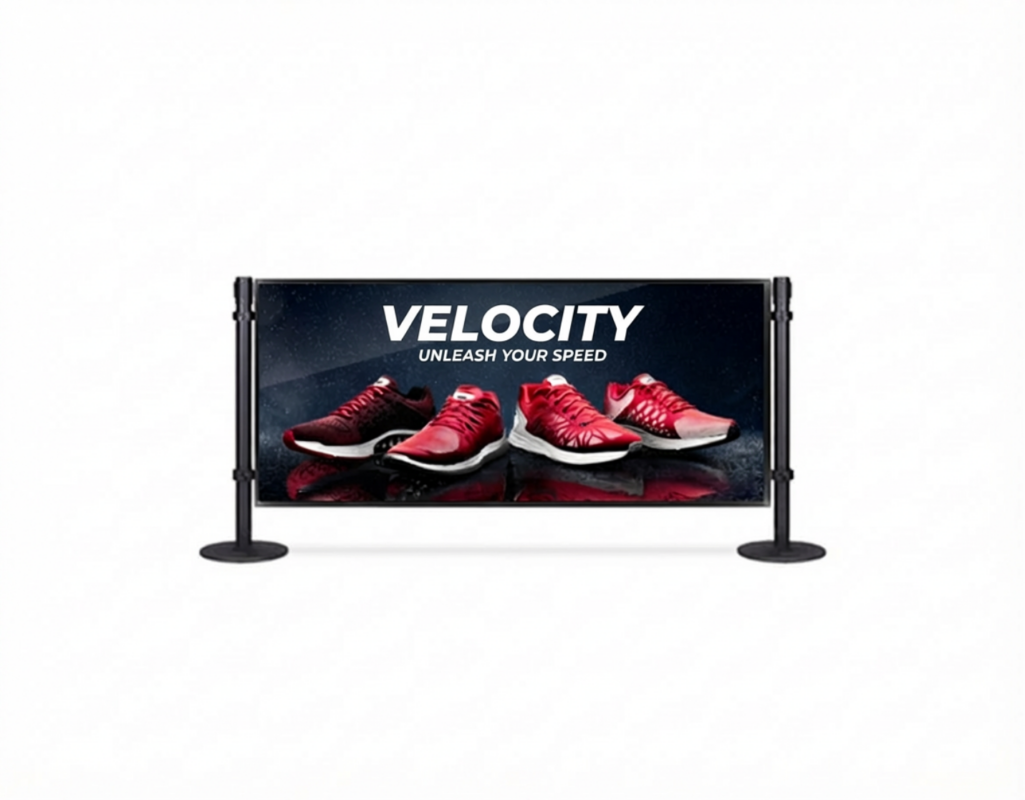 6ft Post and Panel Barrier