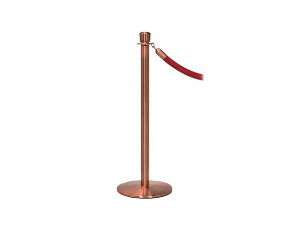 Antique Copper Rope Stanchion