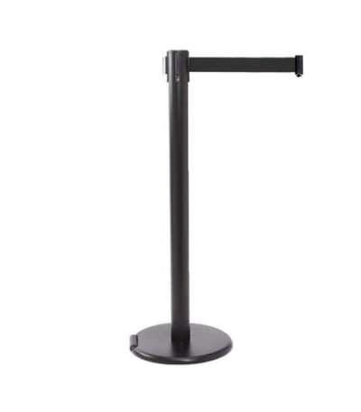 Portable Stanchion - Black