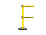 Rolling Safety Belt Barrier