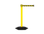 16ft Weatherproof Belt Barrier Yellow