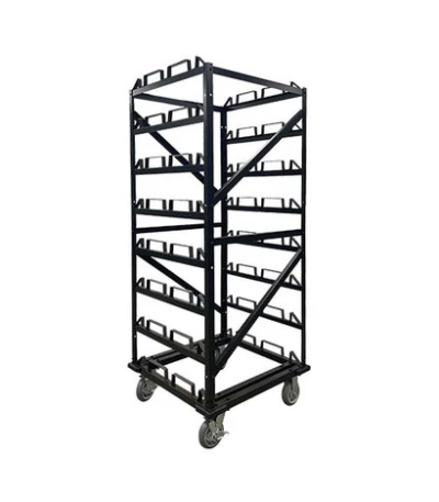 24 post stanchion cart