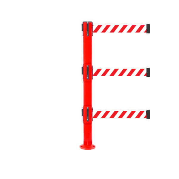 safety pro 250 triple fixed red stanchion for Enhancing Efficiency And Safety