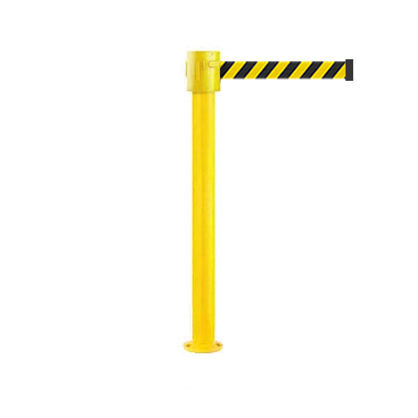 safety pro Fixed 335 Yellow stanchion used for Enhancing Safety and Efficiency