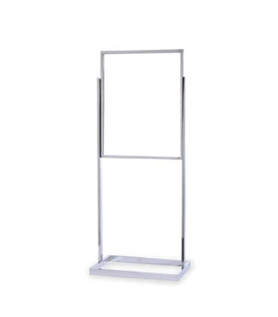 large single frame Poster Stand Squared Base