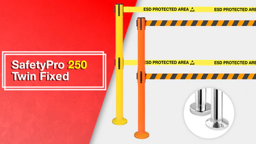 SafetyPro 250 Twin fixed banner