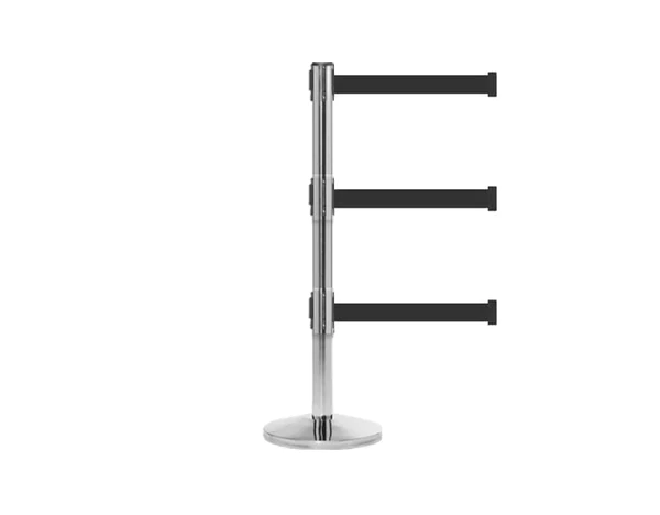 QueuePro Triple 250 Polished Stainless for Maximizing queue management effectiveness