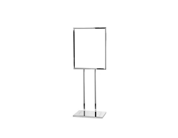 single frame Poster Stand- squared base