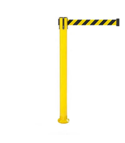 16ft Belt Fixed Base Stanchion