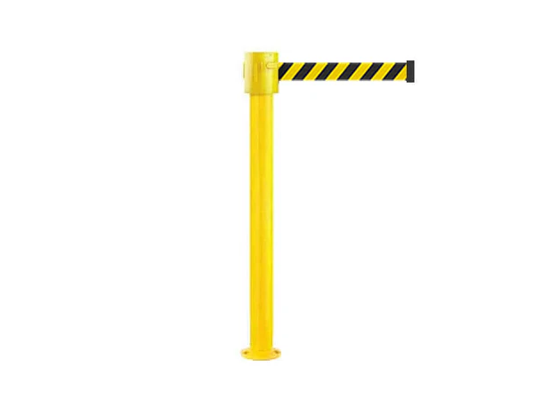 SafetyPro 335 Long Belt Fixed Stanchion Yellow