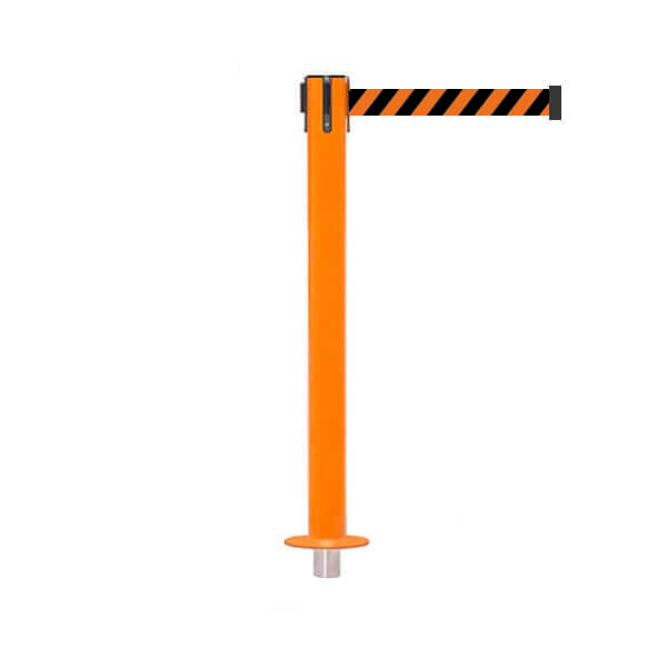 safety pro triple 250 Removable Orange The Solution to Long Run Retractable Barriers