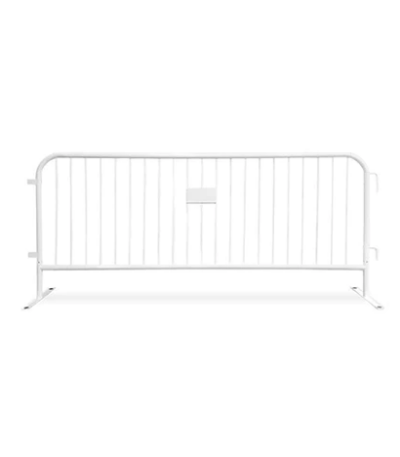 White Steel Barricade