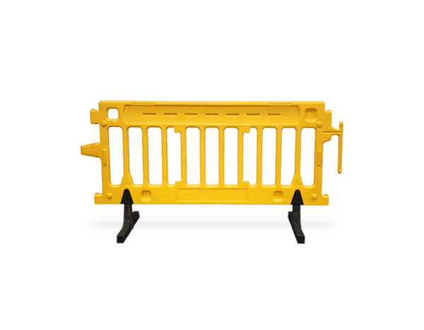 Yellow Plastic Barricade