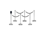 6 Pack Rope Stanchion Bundle - PS