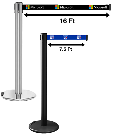 Comparison of rollerpro 300 to standard stanchions