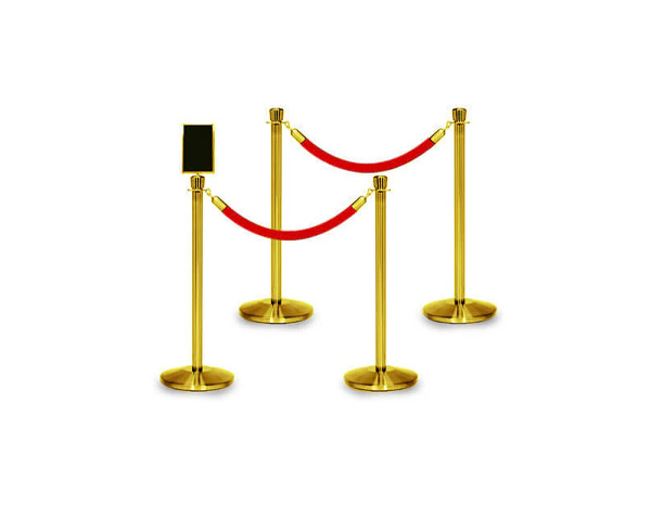 4 Pack Rope Stanchion Bundle