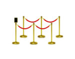 6 Pack Rope Stanchion Bundle