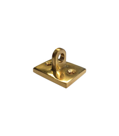 polished brass small wall plate