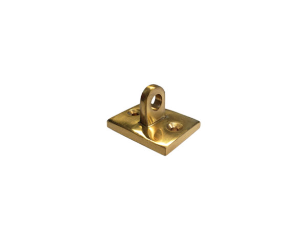 polished brass small wall plate