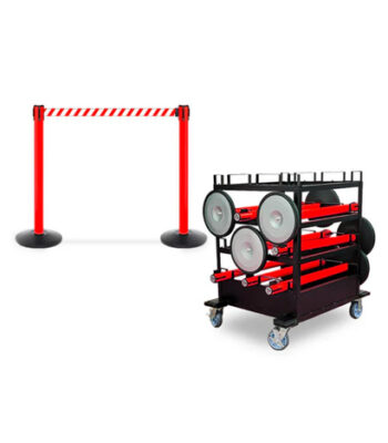 Red Safety Barrier Bundle