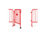 red barricade gate