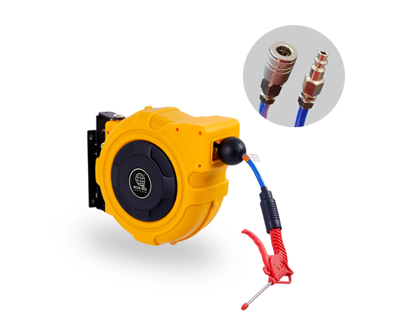 30ft Yellow Air Hose Reel