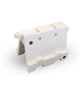 white jersey barrier