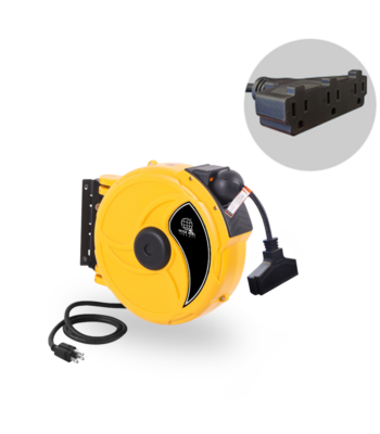 30ft yellow extension cord