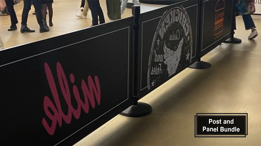 post and panel banner