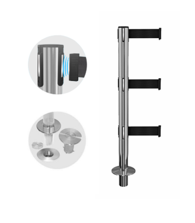 QueuePro Breakaway Triple 250 Removable