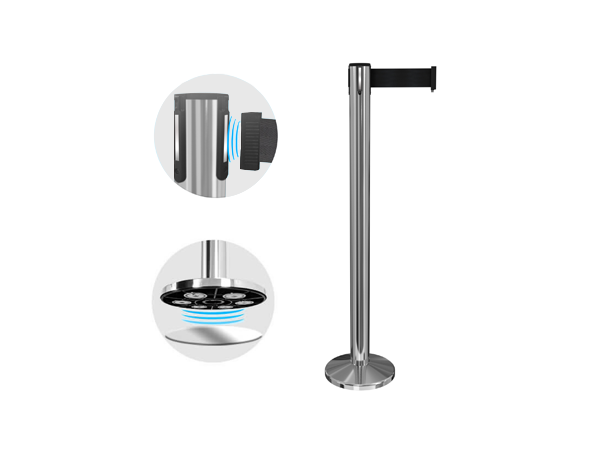 Magnetic Breakaway Belt Barrier