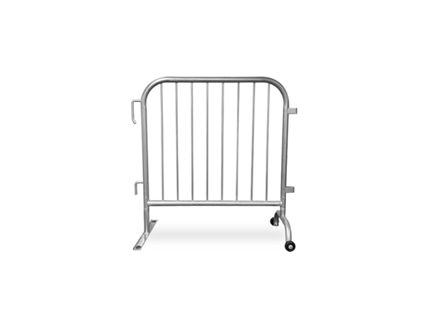 Roller and flat feet barricade